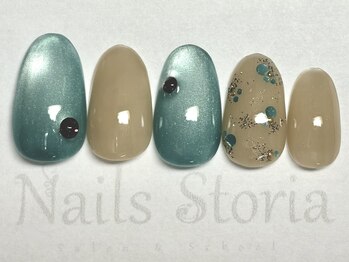 ネイルズ ストーリア(Nails Storia Salon&School)/7900円/定額シンプルセットB