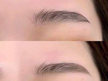 エルア 西宮本店(elua)の写真/アイブロウWaxで黄金比の垢抜け眉毛に♪似合う美眉毛でお手入れも朝のメイクも楽ちん♪