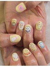 ネイル アトリエ アミュレット(Amulet)/【南浦和】ちいかわベイビー