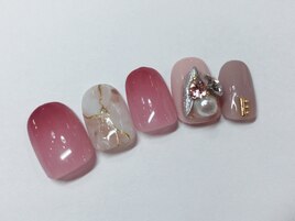大理石ネイル