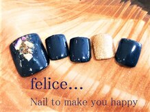 ネイルサロン フェリーチェ 東川口店(Felice)/【定額フットネイル】￥8000