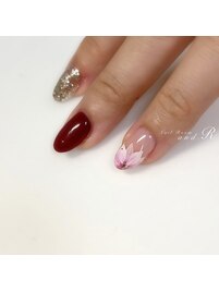 フラワーネイル