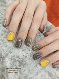 チェックネイル