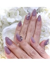 ベリール 南平岸店(Be'Leel)/ワンカラーにキラキラパーツ★