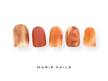 マリーネイルズ 近鉄あべのハルカス店(MARIE NAILS)/新規様7000円 秋カラー 0915c