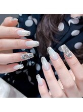 クイーンズビューティーサロン 新宿本店(Queen's beauty salon)/チップ長さだしやりつけ放題