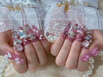 レアネイル 渋谷店(Le’a nail)/フラッシュネイル付け放題