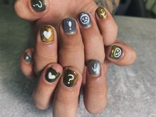 オムネイル 渋谷(HOMME NAIL)/マグネットネイル ¥7.100