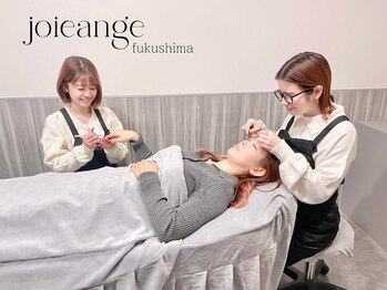 ジョアアンジェ 福島店(joieange)の写真/ネイル,アイメニューの同時施術OK★時短でキレイに！カウンセリングも丁寧◎人気のLED,アンドヘルシーあり