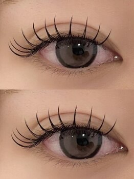 ルシエル アイラッシュ 薬院店(LuXiel Eyelash)の写真/【新規3Dボリュームラッシュ付け放題 オフ無料】目元の印象をパッと明るく変身♪すっぴんでも自信が持てる!