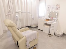 ホワイトニングショップ 銀座7丁目店(WHITENING SHOP)の雰囲気(カーテンで完全に区切られている半個室♪)