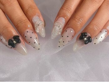 ソアラ(SOAR)/◆ドットリボンネイル