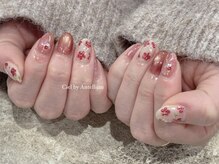 シエル バイ アンテリジャン(Ciel By Antellijan)/ニュアンスフラワーネイル