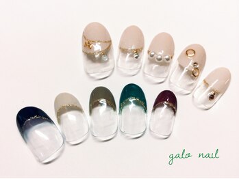ガロ(Nail galo)/定額ジェルネイル　¥6200