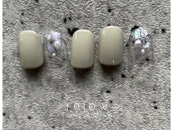 リロウ(relow)/12月キャンペーンネイル