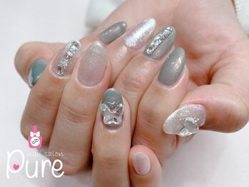 ピュア(Pure)/韓国風ネイル