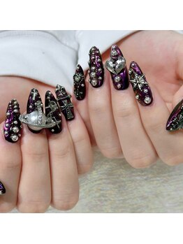 クイーンズビューティーサロン 歌舞伎町店(Queen's beauty salon)/チップ長さだしやり放題