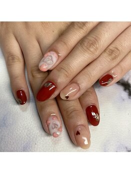 エム(M)/ぷっくりデザイン☆