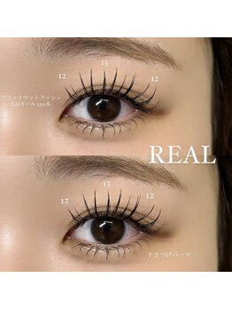 リアル(REAL)/フラットラッシュ×下まつパ