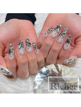 エスフィーネイルサロン リシェル(Esfy nailsalon Richer)/埋め尽くしネイル