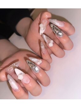 アモ(Amo)/長さ出し+パーツ付け放題