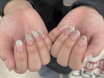 ローランリム(LORAN Lim)/ラメグラデーションネイル