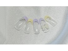 コエル(coel)/リボン×パステルフレンチ