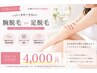 【学割U24】腕脱毛 or 足脱毛で自己処理卒業へ◎￥11,000→￥4,000