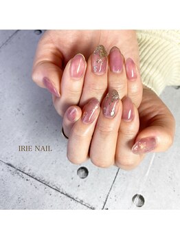 アイリーネイル(IRIE NAIL)/ジェル 手書き 2本アート