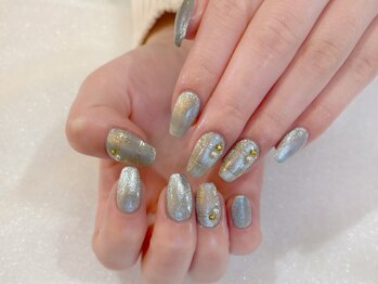 アルティノ ネイル ガーデン(altino nail garden)/マグネット/オフィス/チェック