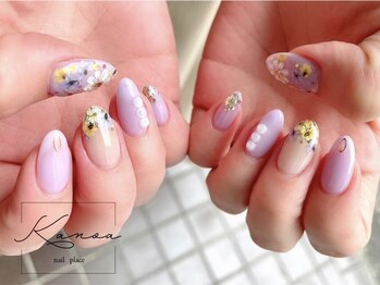 カノアネイルプレイス(KANOA nail place)の写真/大人女性を魅了する“技術とデザイン性”を兼ね備えた凄腕ネイルサロン!!ニュアンス系デザインが大人気◎