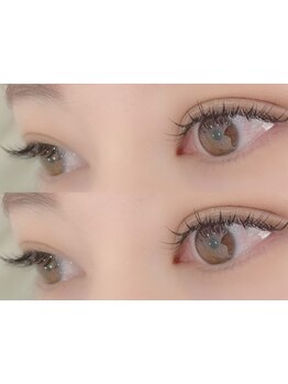 目の形にあったエクステ提案が得意