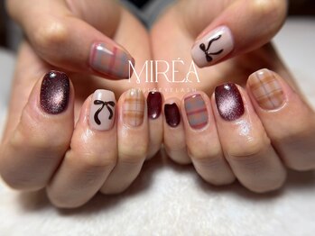 ミレア(MIREA)/チェック×リボン
