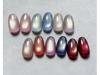 コエネイル 大橋店(Koe nail)/フラッシュ水光マグネットネイル