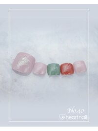 フットネイル：No.40