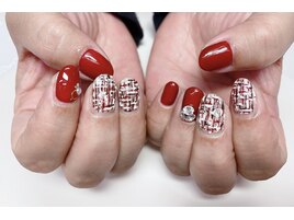 ツイードネイル