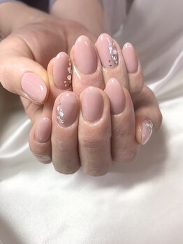 アイリッシュネイル 久屋大通店(Irish Nail)/マオ×ストーン×ラメ