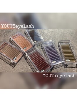ユーティ アイラッシュ(YOUTY eyelash)/フラットラッシュカラー