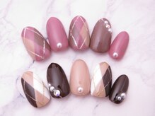 モアニヒロオ 広尾駅前店(MOANI Hiroo)/秋冬アーガイル☆パラジェル