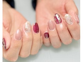 ミラーのお花がかわいい