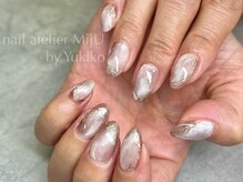 ネイル アトリエ ミジュ(nail atelier MijU)/天然石風ネイル