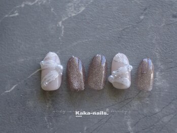 カカネイルズ(Kaka nails)/【定額】レースマグネット