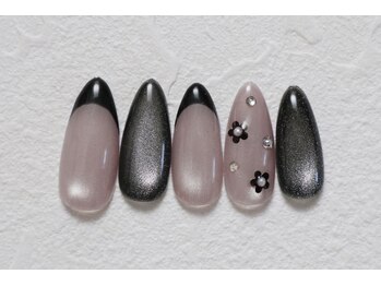 韓国風・ワンホンネイル