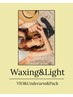 <期間限定>W脱毛☆VIO＋わき(ワックス＋光脱毛)高保湿パック付き¥23300→