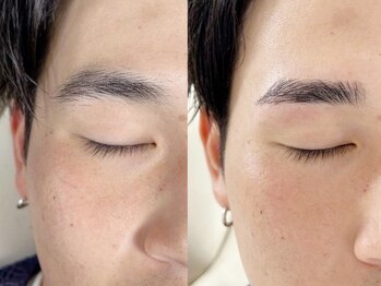 ビオラス 天王寺2号店(Biolus)の写真/≪眉毛で男前度UP≫目元専門！眉毛サロンで最高のアイブロウ施術☆理想のまゆげ×骨格似合わせで満足度◎