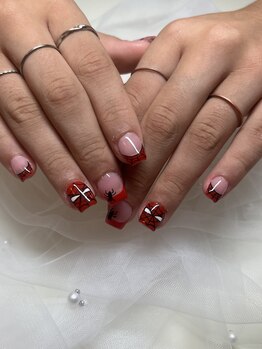ナナネイル(7.Nail)/スパイダーマンネイル