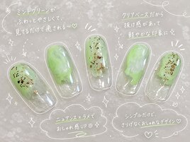 5月ネイル×ニュアンスデザイン