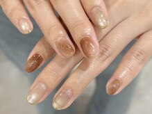 ちゅるんニュアンスネイル