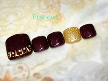 フランセス(Frances)/シンプルスタッズネイル