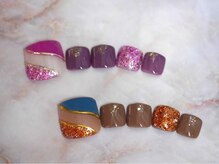 ネイルサロン ブリオン(Nail Salon Bullion)/ウェーブラインネイル